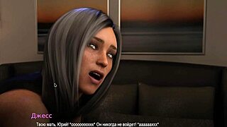 Damn, check this latina bound for assfucking! Monster cock on desk in part 11!