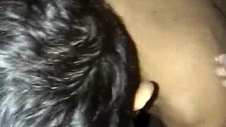 Deepthroat gagging on big cock at the gloryhole bareback