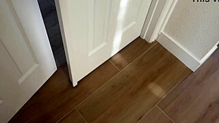 Are You Perving On Me Hiding Around The Corner Watching Me Masturbate?!