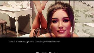 Hey, wanna see my first wild meeting with stepmom and stepsisters in 3D hentai?