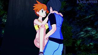 Misty, Kasumi, May, Haruka in Wild Pokémon Hentai Sex