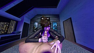 Wow! Hentai 3D Overwatch Tracer With Big Tits Gets Creampied Hard!