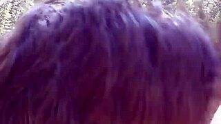 Petite Latina teases with sucking a huge cock and swallowing cum by the riverfront. Care to watch?