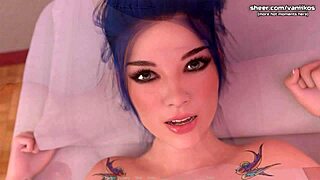 Hot teen learns deepthroat and anal in wild cartoon gameplay. Her wet mouth craves cum!