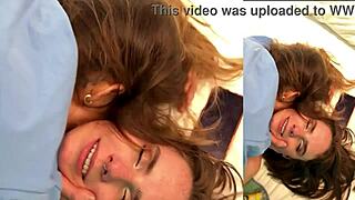 uh, birthday surprise got wild with hot kisses n pussy play