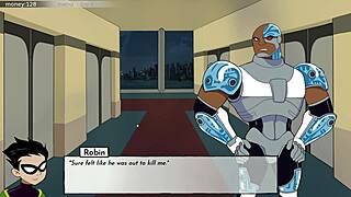 Why wait? 18Titans Part 5 shows Starfire finally getting drilled hard