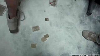 Yo, these army guys got naked in the shower and started banging hard!