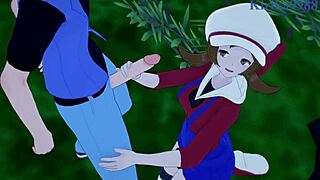 bea saito n lyra kotone goin at it hard - pokémon hentai...