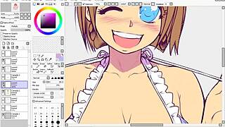 hentai speed drawing part 3 flats shading