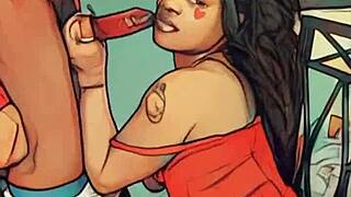 Mommy, suck stepbro's cock like there's no tomorrow!