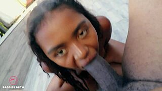 Baddies blow Celeste with wild face action in anime style