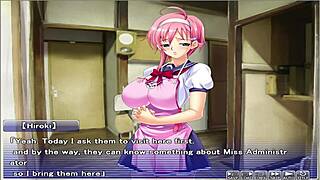 uh, watchin’ through peeping hole in apartment of love ep 9