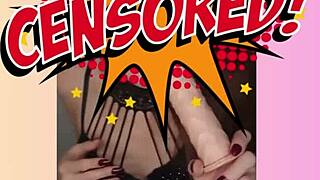 Hell Yeah! Stunning Redhead Megan Fire Delivers Real Strip Tease on Sheer!