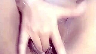 Hey, watch me finger myself till I’m dripping and squirting in homemade action!