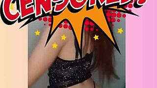 Hell Yeah! Stunning Redhead Megan Fire Delivers Real Strip Tease on Sheer!