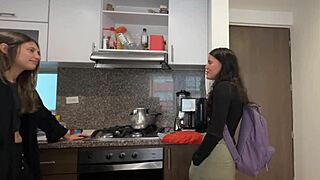 My best friend fulfills my lesbian fantasy while I suspect pregnancy