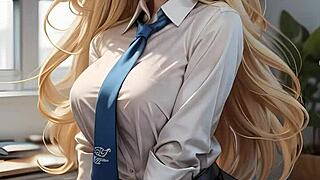 Yo, check Lily Summers at the office!