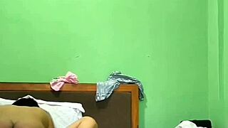 hot indian couple bangs hard in hotel room session.