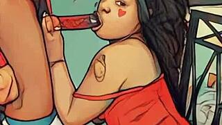 Mommy, suck stepbro's cock like there's no tomorrow!