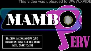 Brazilian Amazonian Indian Cutie Nick Niquita Faces Intense Action