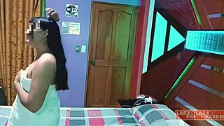 Esther from Chiclayo shows off huge Latina ass