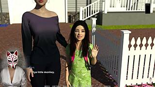 i watch three busty russian milfs in sexy stockings race in this hentai game