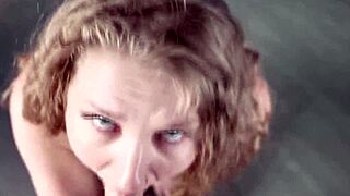 Horny stepdaughter gets ass banged in lingerie POV