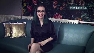 Man, Miss Faith Rae’s Femdom Striptease With Anal Instructions Is Wild!