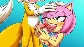 Hey, wanna see Sonic and Amy in wild hentai action tonight?