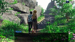 Damn! Anime Slut in Stockings Sucks Pussy in Photo Hunt 33