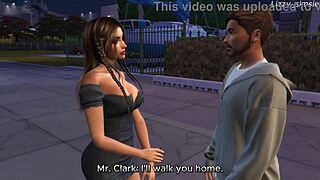 Man, Big Tits Student Fucked by Teacher, Cum Inside! 😍