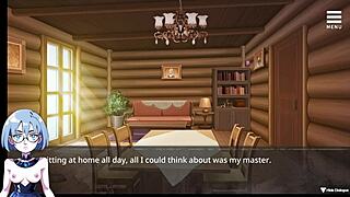 I explore the witch's prison in this hentai game