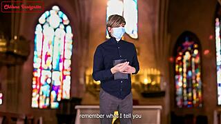 Sinful Nun Seeks Redemption but Gets Blessed Hard. Her Cosplay Roleplay Stuns in Trailer.