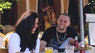 Hey, you wanna see this latina Morgan Dayne with small tits and tattoo get hardcore fucked to cumshot?