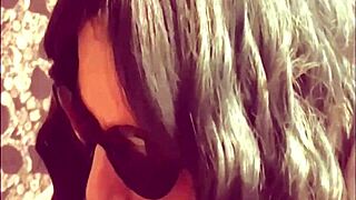 She enjoys my uncut cock gently