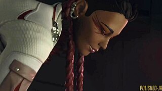 i’m obsessed with loba apex pov scenes, banging ass in every hentai clip i got