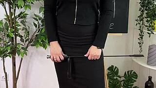 Exploring sexual wellness with BDSM whip play, quite a twist!