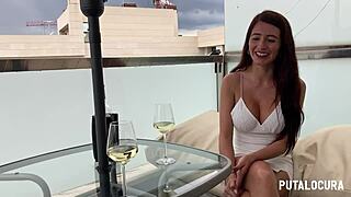 Colombian MILF Linda González Fucked Hard by Young Guy with Anal Creampie