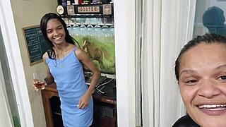 Jasmine Santanna takes Big Macky in wild anal. I’m scared I’m next!