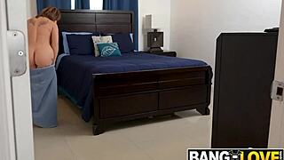 Brandy renee shows round big tits and gets blowjob on pussy!