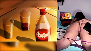 Hey, wanna watch a hot hentai reaction with my sexy stepsister? She jerks me off during part 2!