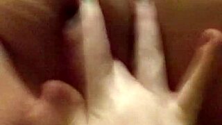 Fat lesbian teen with chubby ass gets fingered until cumming