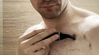 I Trim Sweaty Hairy Body After Gym For Photoshoot