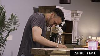 Adult Time - Victoria Voxxx Desperately Fucks Scrawny Roommate for Deep Cum