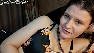 ASMR Loving Russian GF Sucks Your Dick While You’re Ill in Bed