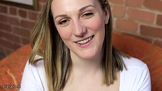 My Strap-On Dwarfs Your Dick in Clara Dee POV Pegging