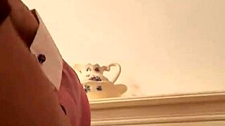 blonde beauty stacey saran watches him fuck her wet pussy