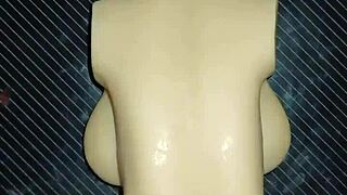 Dolly Recibe en Todas Las Posiciones Aprieto Sus Tetas y Disfruta de Puro Sexo Anal! Quickie Uncensored Close Up with Toys and Gaping Assfucking!