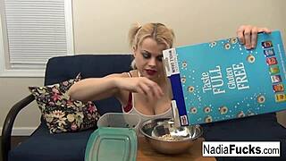 hey nadia, why’s your cereal packed with hot military studs?