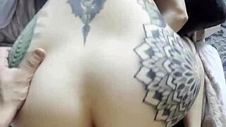 Hooker Takes Rough Anal from Big Cock Before Holiday